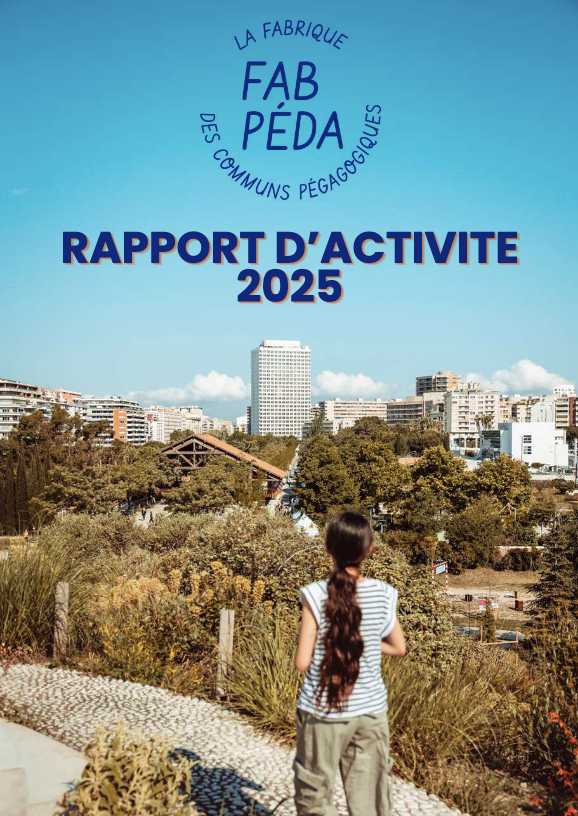 Couverture du rapport d’activité 2025